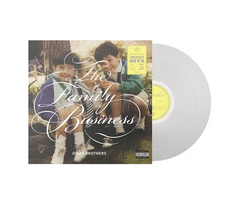 Cover for Jonas Brothers · The Family Business (2lp Clear Vinyl) (LP) [Black Friday 2023 edition] (2023)