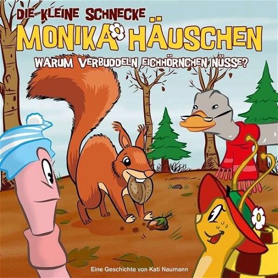 Cover for KLEINE SCHNECKE MONIKA HńU · 34: Warum Verbuddeln Eichh÷rnchen Nřsse? (CD) (2013)