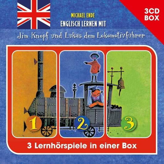 Cover for Michael Ende · Englisch Lernen Mit Jim Knopf - 3-cd Hörspielbox (CD) (2016)