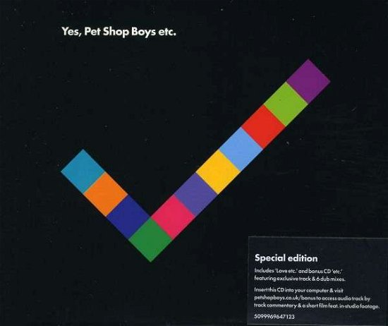Yes - Pet Shop Boys - Musiikki - Parlophone - 0603497911509 - tiistai 21. huhtikuuta 2009