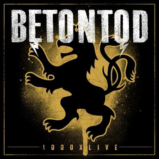 Cover for Betontod · 1000xlive (CD) (2017)