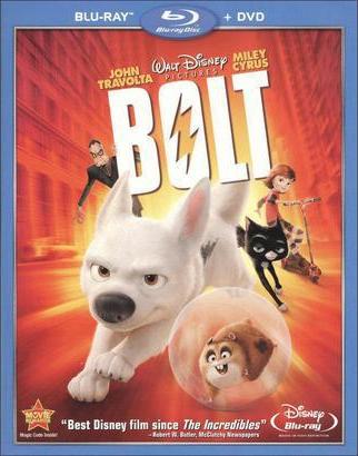 Cover for Blu-ray · Bolt (Blu-ray/DVD) (2010)