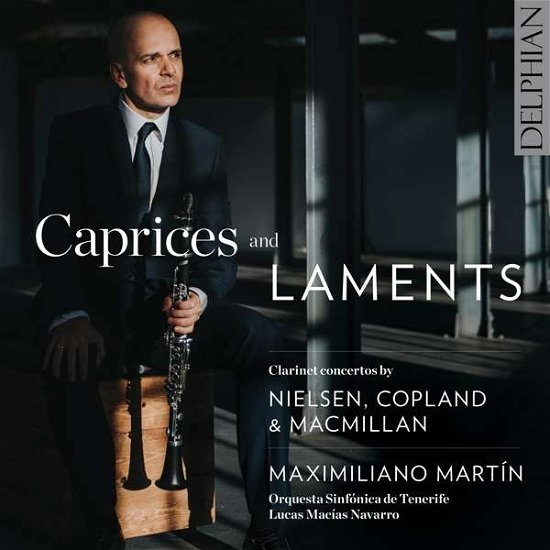 Cover for Maximiliano Martin / Orchesta Sinfonica De Tenerife / Lucas Macias Navarro · Caprices And Laments (CD) (2021)