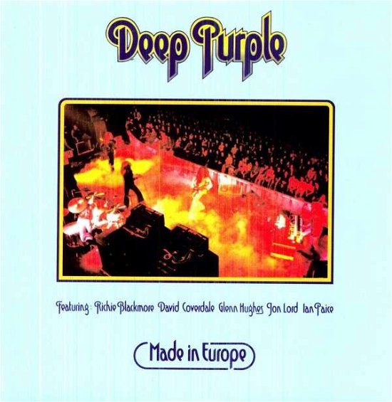 Made In Europe - Deep Purple - Musiikki - FRIDAY MUSIC - 0829421299509 - tiistai 8. marraskuuta 2011