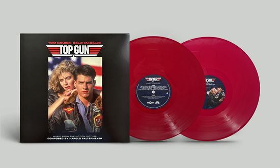 Cover for Harold Faltermeyer · Top Gun (Music From The Motion Picture) (LP) [Limited Expanded Red Vinyl edition] (2025)