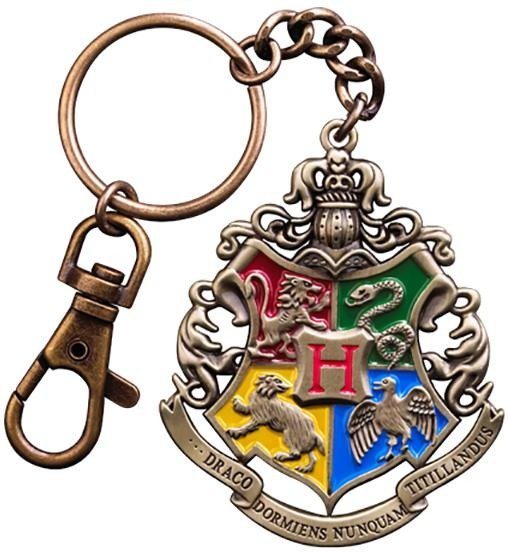 HP Hogwarts Crest Metal Keychain - Harry Potter - Merchandise - LICENSED MERCHANDISE - 0849241002509 - 