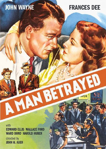 Cover for Man Betrayed (DVD) (2013)