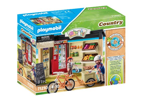 Cover for Playmobil · Playmobil - 24 Hours Farm Shop (71250) (Leksaker)