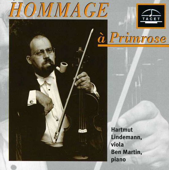 Lindemann Series: Hommage a Primrose 3 - Vitali / Joachim / Brahms / Paganini / Lindemann - Muziek - TAC - 4009850004509 - 27 november 1996