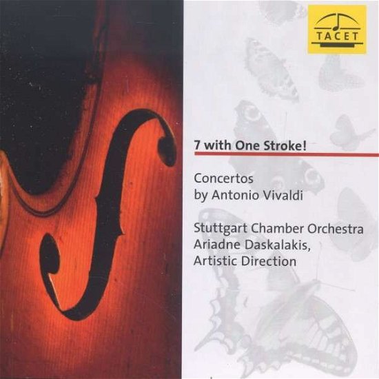Cover for Vivaldi / Stuttgart Chamber Orchestra / Daskalakis · 7 with One Stroke (CD) (2013)