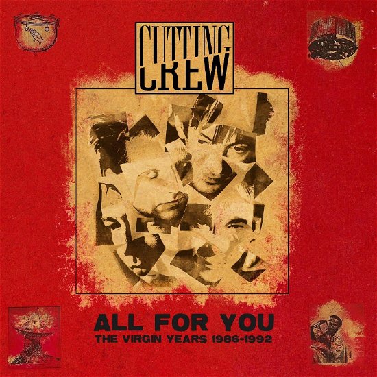 Cover for Cutting Crew · All For You - The Virgin Years 1986-1992 (Clamshell) (CD) (2024)