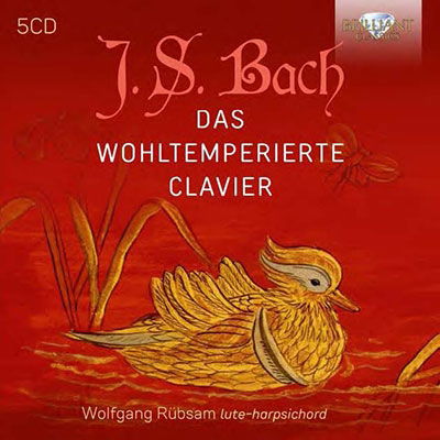 J.S. Bach: Das Wohltemperierte Clavier - Wolfgang Rubsam - Música - BRILLIANT CLASSICS - 5028421967509 - 28 de abril de 2023