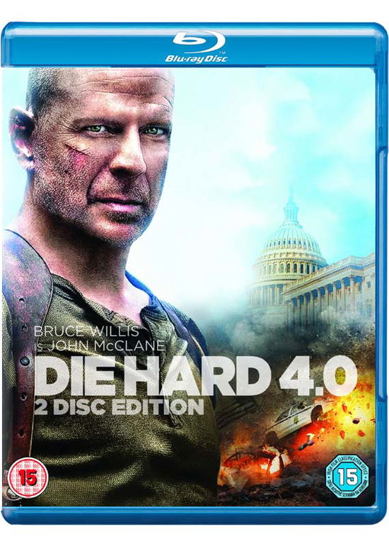 Cover for Die Hard 4.0 · Die Hard 4.0 (2-Disc Bonus Edition) [Edizione: Regno Unito] (Blu-ray)