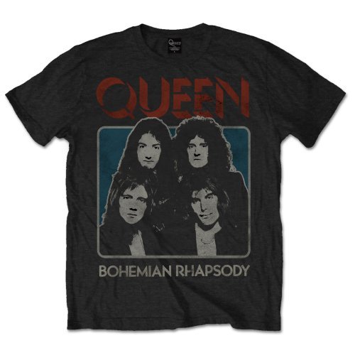 Cover for Queen · Queen: Bo Rhap (T-Shirt Unisex Tg. L) (N/A) [size L] [Black - Unisex edition] (2015)