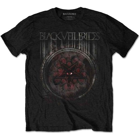 Black Veil Brides Unisex T-Shirt: Rusted - Black Veil Brides - Merchandise -  - 5056170606509 - 