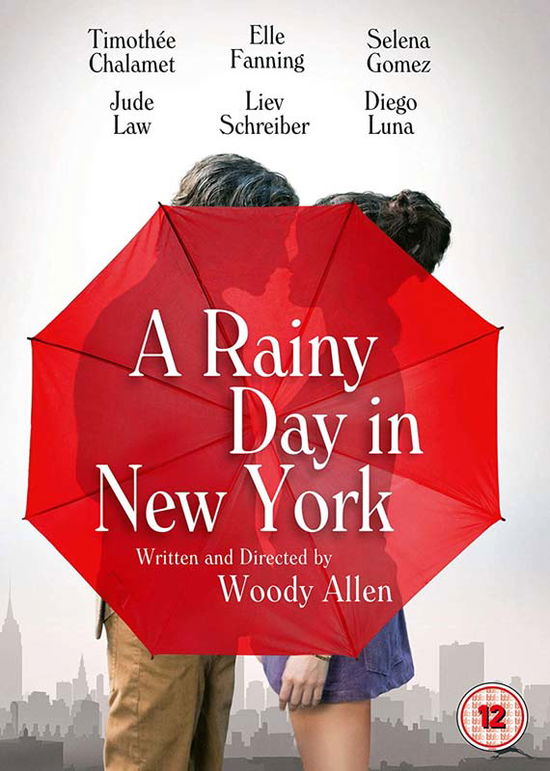 Cover for A Rainy Day in New York · A Rainy Day In New York (DVD) (2020)