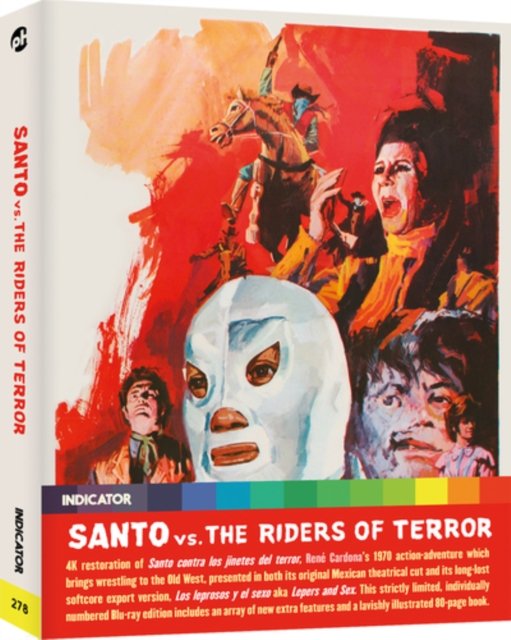 Santo Vs The Riders Of Terror Limited Edition - René Cardona - Elokuva - Powerhouse Films - 5060697922509 - maanantai 25. maaliskuuta 2024
