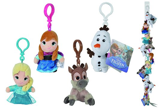 Disney Frozen Schlüsselanh., 10cm, 4-sor -  - Merchandise -  - 5413538757509 - February 7, 2019