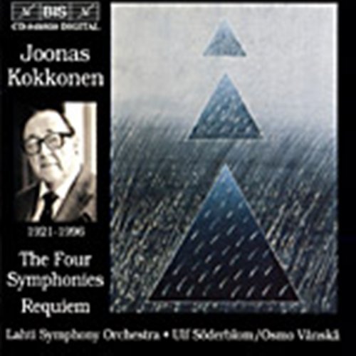 Cover for Kokkonen / Vanska / Lahti Symphony Orchestra · 4 Symphonies / Opus Sonorum / Requiem (CD) (1996)