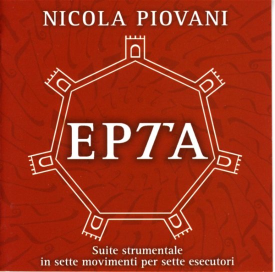 Cover for Nicola Piovani · Epta (CD) (2021)