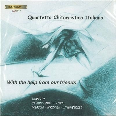 Cover for Quartetto Chitarristico Italiano · Withehelp from Our Friends (CD) (2022)