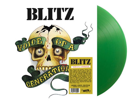 Cover for Blitz · Voice Of A Generation (Green Vinyl) (LP) (2022)