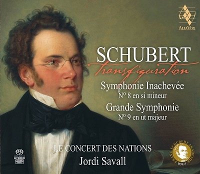 Cover for Le Concert Des Nations | Jordi Savall · Schubert Symphonies 8 &amp; 9 (CD) (2022)