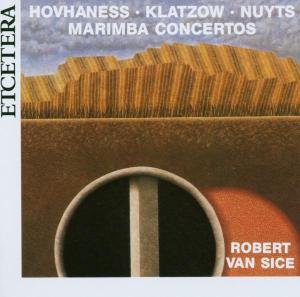 Cover for Hovhanes / Klatzow / Nuyts · Marimba Concertos (CD) (2014)