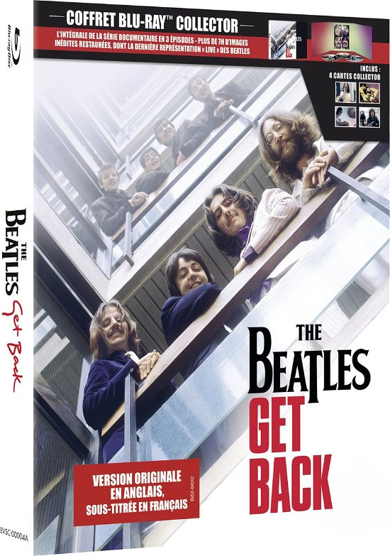 Cover for Peter Jackson · The Beatles - Get Back (Blu-ray) [French Cover] (2022)