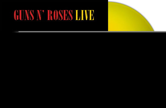 Cover for Guns N Roses · Live In New York City 1988 (Yellow Vinyl) (LP) (2022)