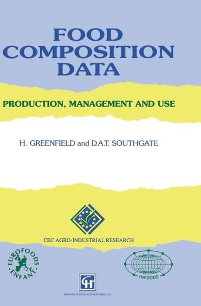 Cover for H. Greenfield · Food Composition Data Production, Management and Use (Gebundenes Buch) (1995)
