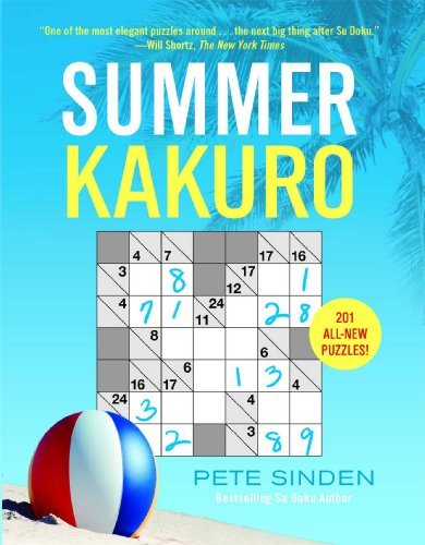 Summer Kakuro - Pete Sinden - Kirjat - Atria Books - 9780743297509 - tiistai 10. heinäkuuta 2007