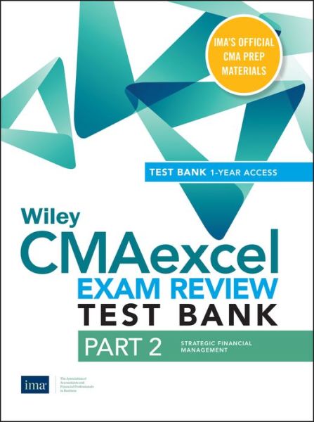 Cover for Ima · Wiley CMAexcel Learning System Exam Review 2020: Part 2, Strategic Financial Management (1-year access) (Pocketbok) (2019)