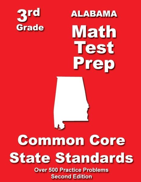 Cover for Teachers' Treasures · Alabama 3rd Grade Math Test Prep: Common Core State Standards (Paperback Book) [2nd edition] (2014)