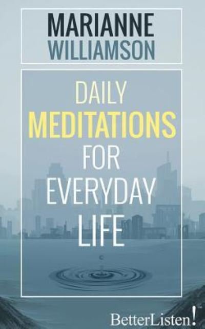 Cover for Marianne Williamson · Daily Meditations for Everyday Life (N/A) (2017)