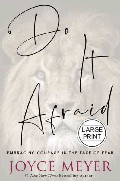 Cover for Joyce Meyer · Do It Afraid Embracing Courage in the Face of Fear (Bog) (2020)