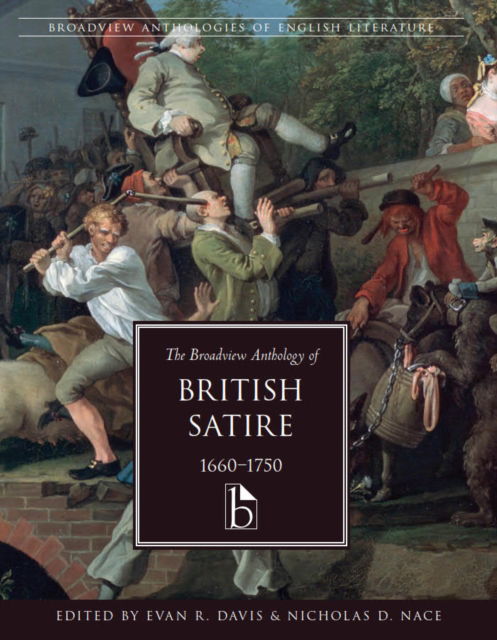 Cover for Evan R. Davis · The Broadview Anthology of British Satire, 1660-1750 (Paperback Book) (2023)