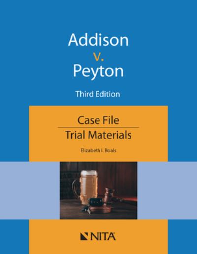 Cover for Wolters Kluwer Law &amp; Business · Addison V. Peyton (Pocketbok) (2022)