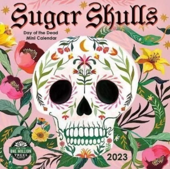 Cover for Amber Lotus Publishing · Sugar Skulls 2023 Mini Calendar - Square Mini (Calendar) (2021)