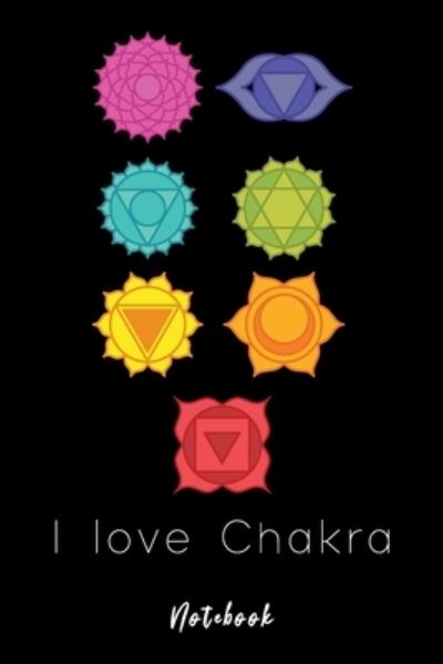 Cover for Notebookes Coverdesign Coverdesign · I love Chakra (Paperback Book) (2020)