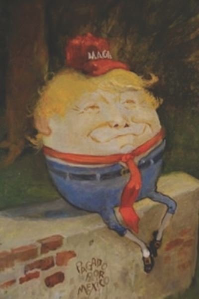 Cover for Pebis Plump · The President's Penis (Paperback Book) (2019)
