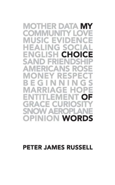 Cover for Peter James Russell · My Choice of Words (Paperback Book) (2021)