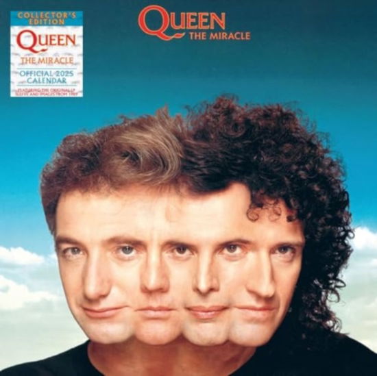 Cover for Official Queen Collector's Edition Record Sleeve Calendar 2025 (Calendar) (2024)