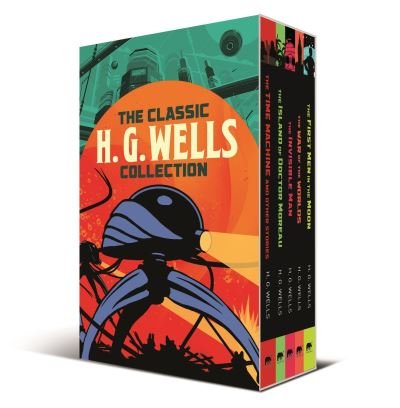 Cover for H. G. Wells · The Classic H. G. Wells Collection: 5-Book paperback boxed set - Arcturus Classic Collections (Buch) (2021)