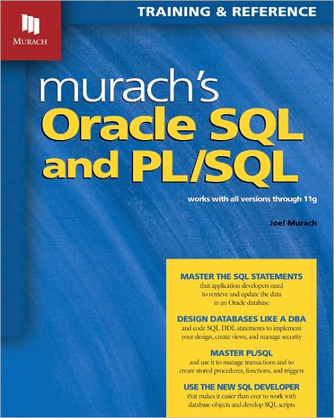 Cover for Joel Murach · Murach's Oracle SQL &amp; PL/SQL (Pocketbok) (2008)