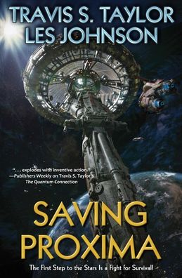 Cover for Travis Taylor · Saving Proxima (Hardcover Book) (2021)