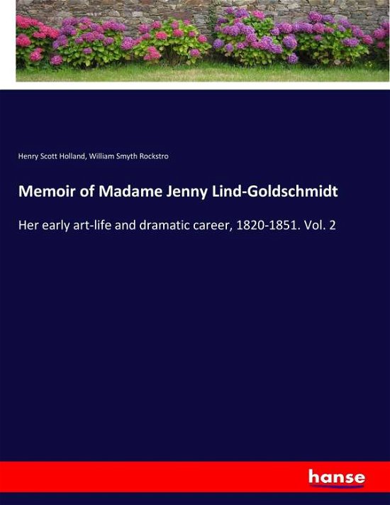 Cover for Holland · Memoir of Madame Jenny Lind-Gol (Book) (2017)