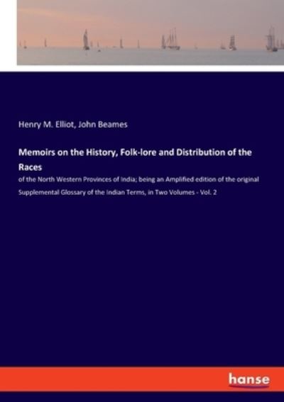 Cover for John Beames · Memoirs on the History, Folk-lore and Distribution of the Races (Paperback Book) (2021)