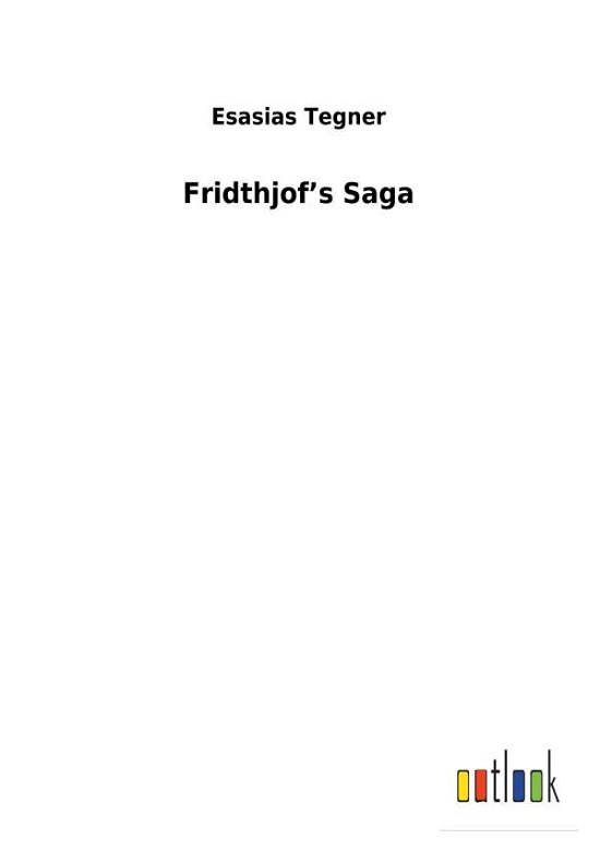 Cover for Tegner · Fridthjof's Saga (Buch) (2018)