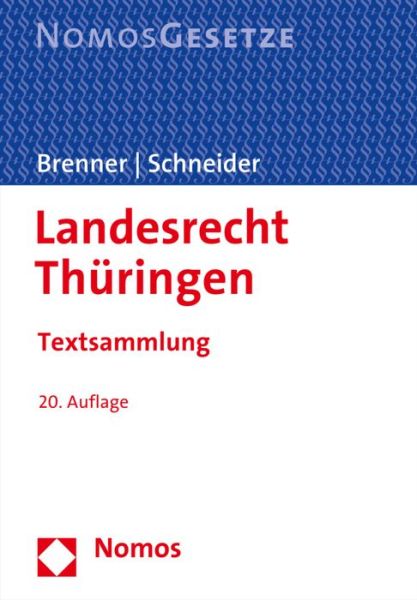 Cover for Author Michael Brenner · Landesrecht Thuringen (Paperback Book) (2017)